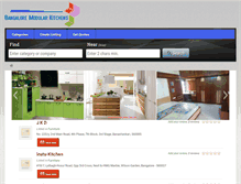 Tablet Screenshot of bangaloremodularkitchen.com